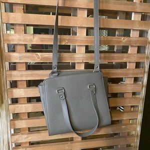 Grey crossbody bag
